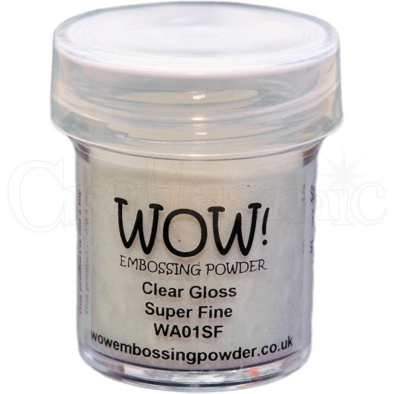 Wow Embossing Powders Wow Embossing Powder Clear Gloss Super Fine | 160ml