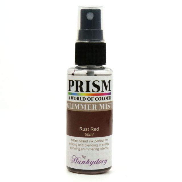 Prism Hunkydory Prism Glimmer Mist Rust Red | 50ml