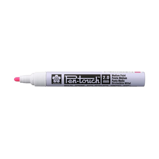 Sakura Pen-Touch Fluorescent Pink Marker Medium