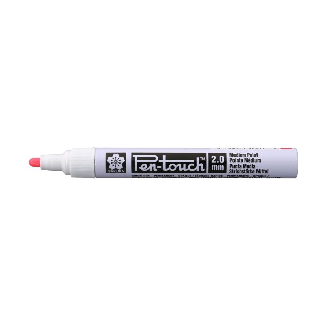 Sakura Pen-Touch Fluorescent Red Marker Medium