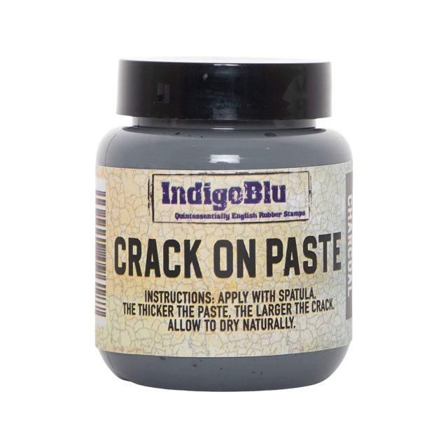 IndigoBlu Stamps IndigoBlu Crack On Paste Charcoal | 100ml