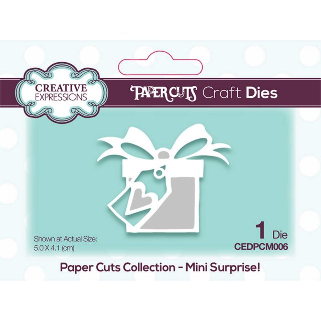 Paper Cuts Creative Expressions Craft Dies Paper Cuts Collection Mini Surprise