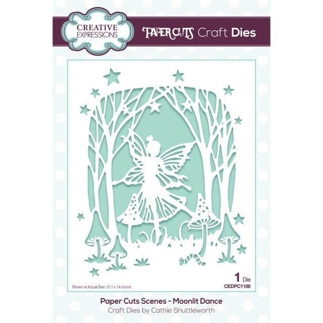 Paper Cuts Creative Expressions Craft Dies Paper Cuts Scenes Collection Moonlit Dance