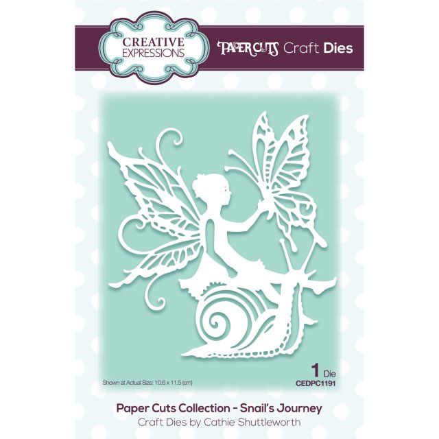 Paper Cuts Creative Expressions Craft Dies Paper Cuts Collection Snails Journey