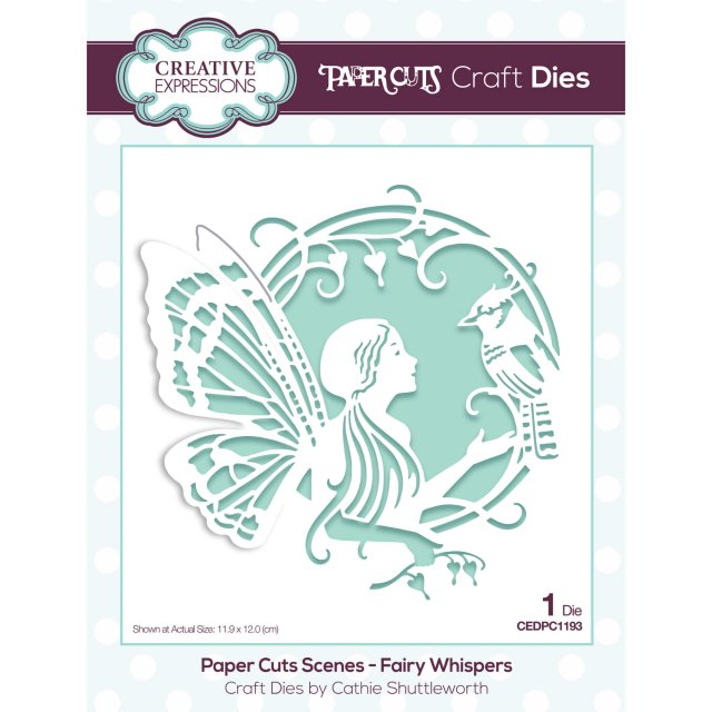 Paper Cuts Creative Expressions Craft Dies Paper Cuts Scenes Collection Fairy Whispers