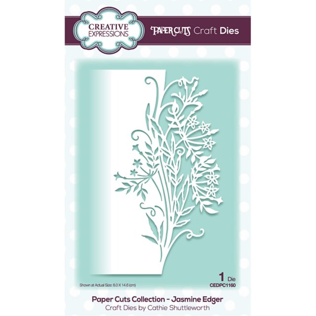Paper Cuts Creative Expressions Craft Dies Paper Cuts Collection Jasmine Edger