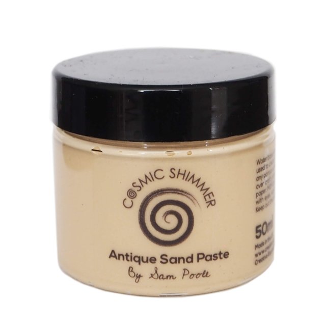Cosmic Shimmer Cosmic Shimmer Sam Poole Antique Sand Paste Creamy Mango | 50ml
