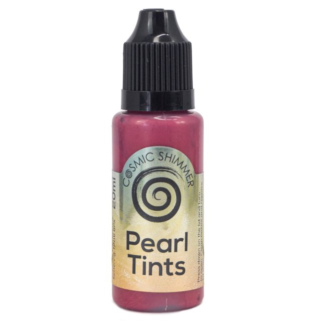 Cosmic Shimmer Pearl Tints Hearty Red | 20ml