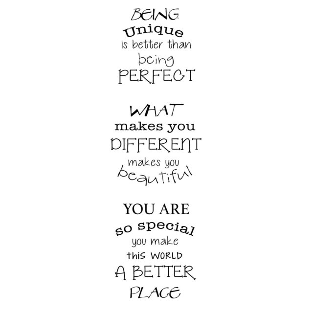 Woodware Woodware Clear Stamps You Are... | Set of 3