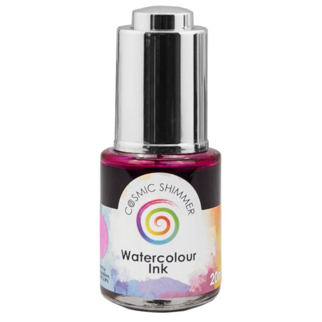 Cosmic Shimmer Watercolour Ink Mighty Magenta | 20ml