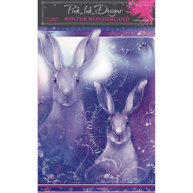 Pink Ink Designs Pink Ink Designs A4 Rice Paper Winter Wonderland | 6 sheets