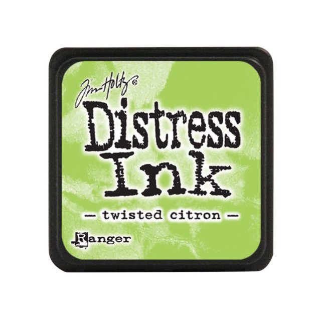 Distress Ranger Tim Holtz Mini Distress Ink Pad Twisted Citron