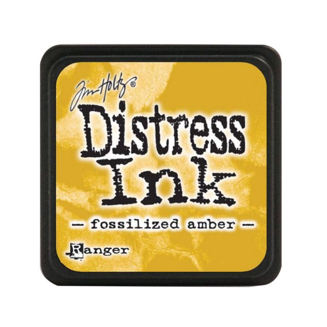 Distress Ranger Tim Holtz Mini Distress Ink Pad Fossilized Amber