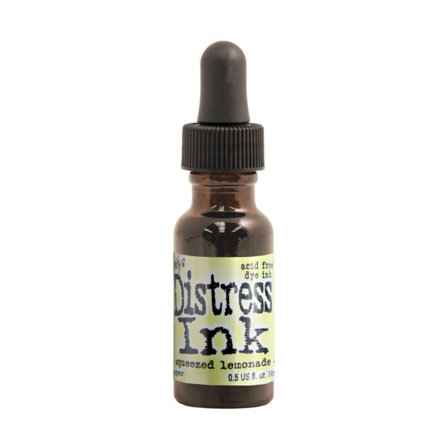 Distress Ranger Tim Holtz Distress Ink Re-Inker Squeezed Lemonade | 0.5 fl oz