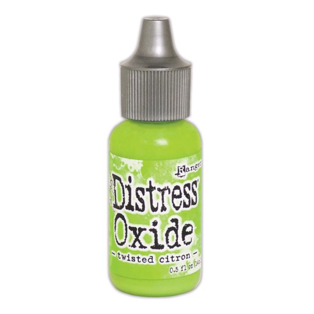 Distress Ranger Tim Holtz Distress Oxide Re-Inker Twisted Citron | 0.5 fl oz
