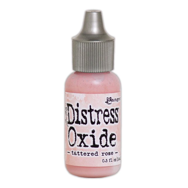 Distress Ranger Tim Holtz Distress Oxide Re-Inker Tattered Rose | 0.5 fl oz