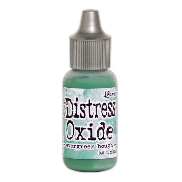 Distress Ranger Tim Holtz Distress Oxide Re-Inker Evergreen Bough | 0.5 fl oz
