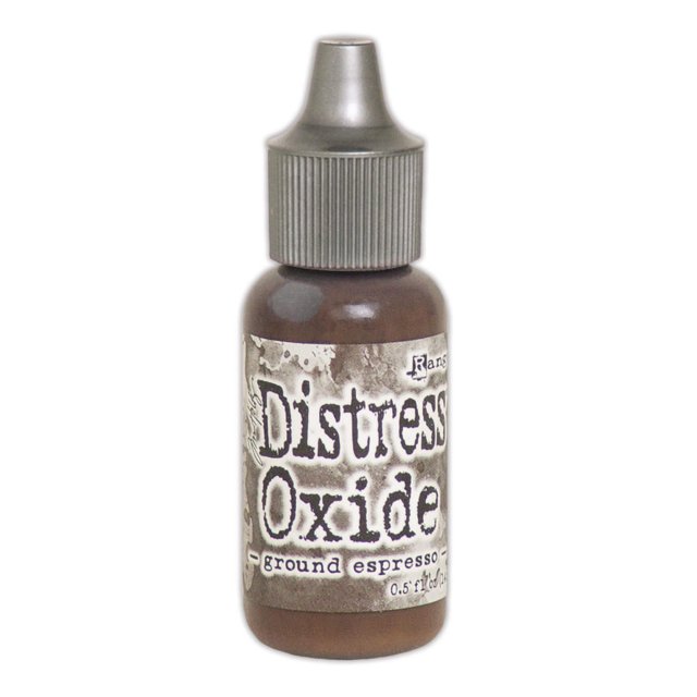 Distress Ranger Tim Holtz Distress Oxide Re-Inker Ground Espresso | 0.5 fl oz