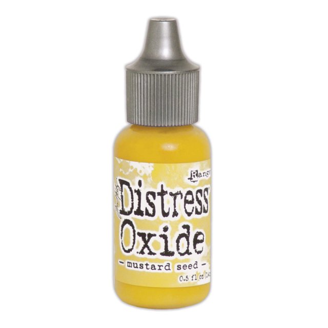 Distress Ranger Tim Holtz Distress Oxide Re-Inker Mustard Seed | 0.5 fl oz