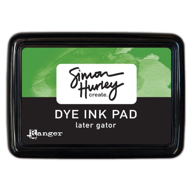 Simon Hurley create. Ranger Simon Hurley Create Dye Ink Pad Lator Gator