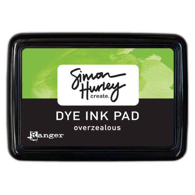 Simon Hurley create. Ranger Simon Hurley Create Dye Ink Pad Overzealous