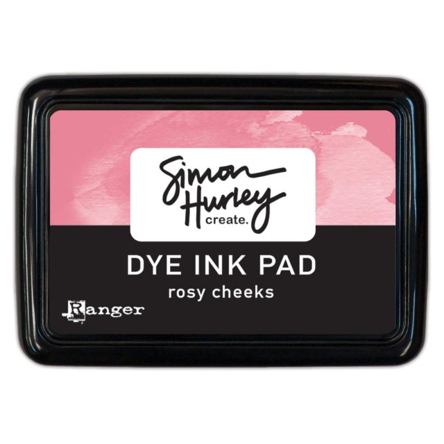Simon Hurley create. Ranger Simon Hurley Create Dye Ink Pad Rosy Cheeks