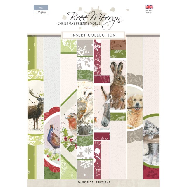 Bree Merryn Fine Art Bree Merryn Christmas Friends Vol 2 A4 Insert Collection | 16 sheets