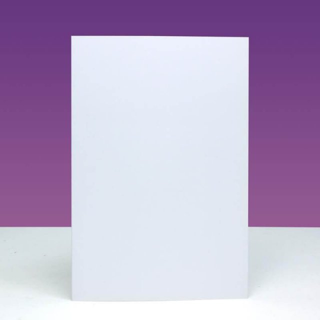 Hunkydory Hunkydory A6 Card Blanks & Envelopes Dove White Ink Me! | Pack of 10