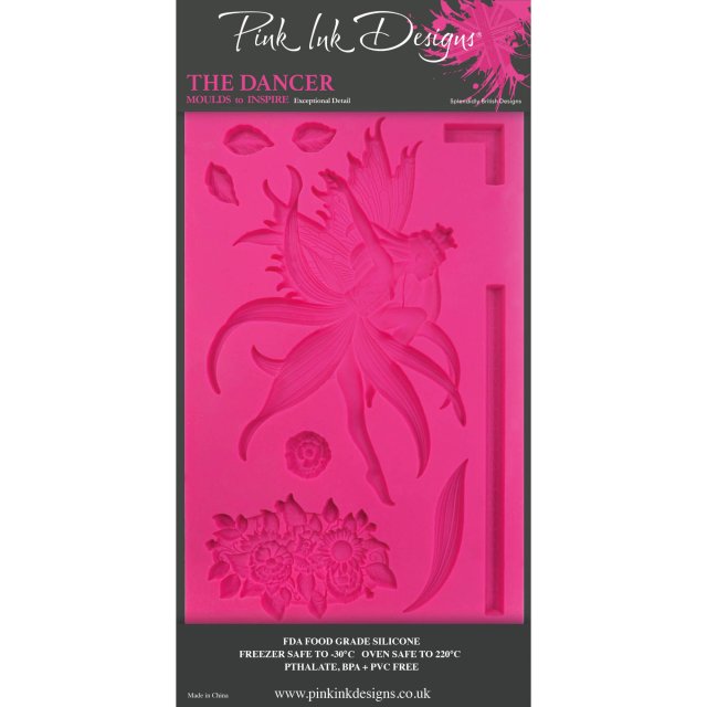 Pink Ink Designs Pink Ink Silicone Mould The Dancer | 5 x 8 inch