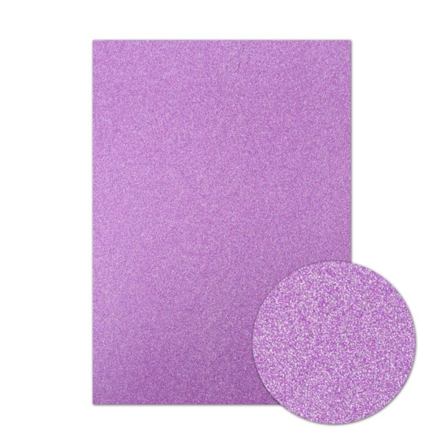 Diamond Sparkles Hunkydory Diamond Sparkles A4 Shimmer Card Purple Lavender | 10 sheets