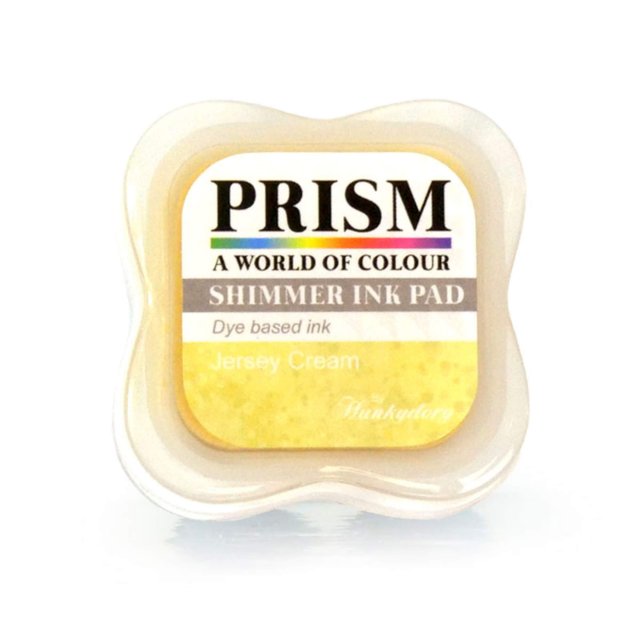 Prism Hunkydory Shimmer Prism Ink Pads Jersey Cream