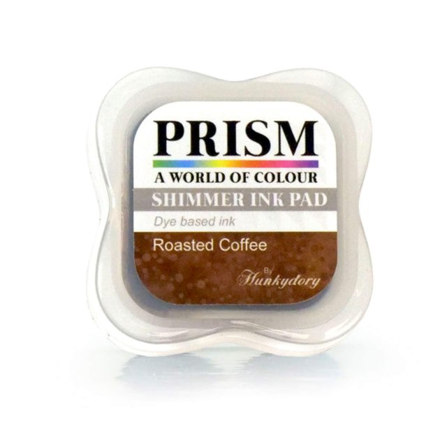 Prism Hunkydory Shimmer Prism Ink Pads Roasted Coffee