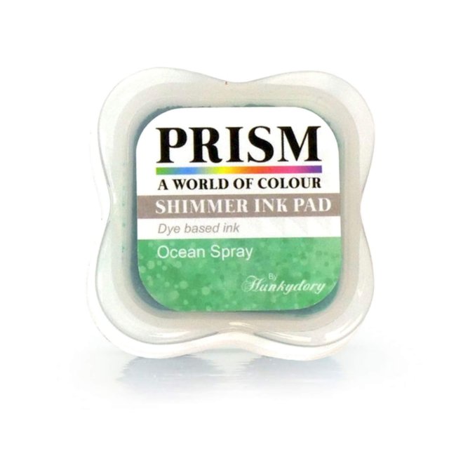 Prism Hunkydory Shimmer Prism Ink Pads Ocean Spray