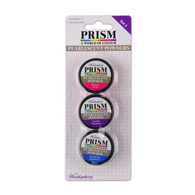 Prism Hunkydory Prism Pearlescent Powders Set 2 | Set of 3