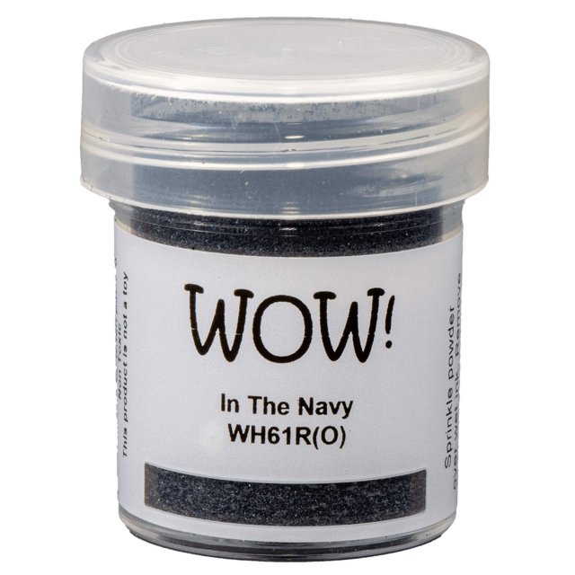 Wow Embossing Powders Wow Embossing Powder Primary In The Navy | 15ml