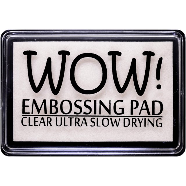 Wow Embossing Powders Wow Embossing Pad Clear Ultra Slow Drying