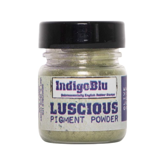 IndigoBlu Stamps Indigoblu Luscious Pigment Powder Olive Grove | 25ml