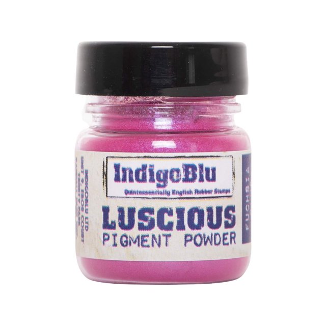 IndigoBlu Stamps Indigoblu Luscious Pigment Powder Fuchsia Blue | 25ml