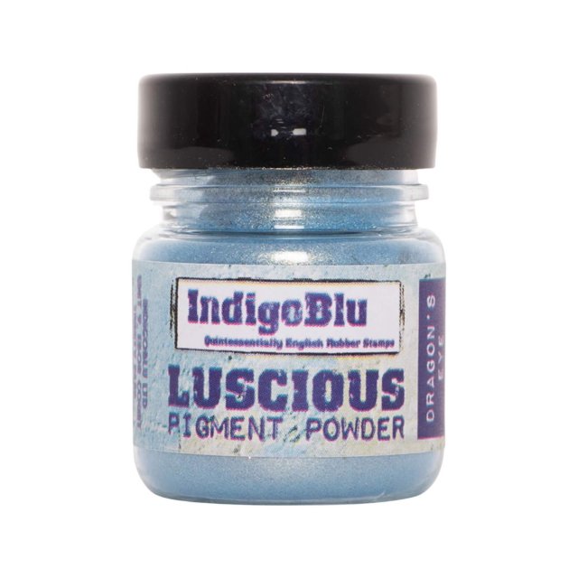 IndigoBlu Stamps Indigoblu Luscious Pigment Powder Dragons Eye | 25ml