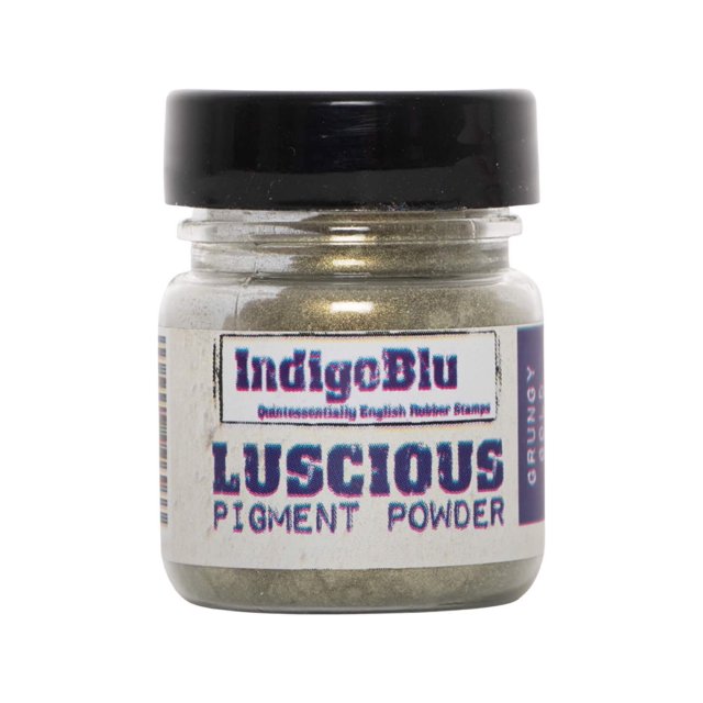 IndigoBlu Stamps Indigoblu Luscious Pigment Powder Grungy Gold | 25ml