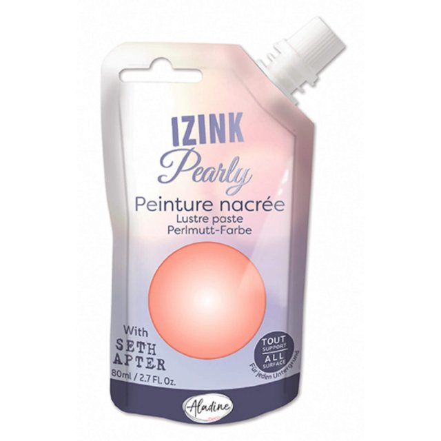 Izink Aladine Izink Pearly Lustre Paste Pale Peach | 80ml