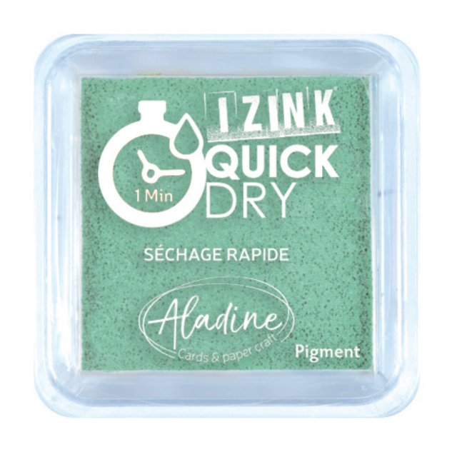 Izink Aladine Izink Quick Dry Inkpad Water Green