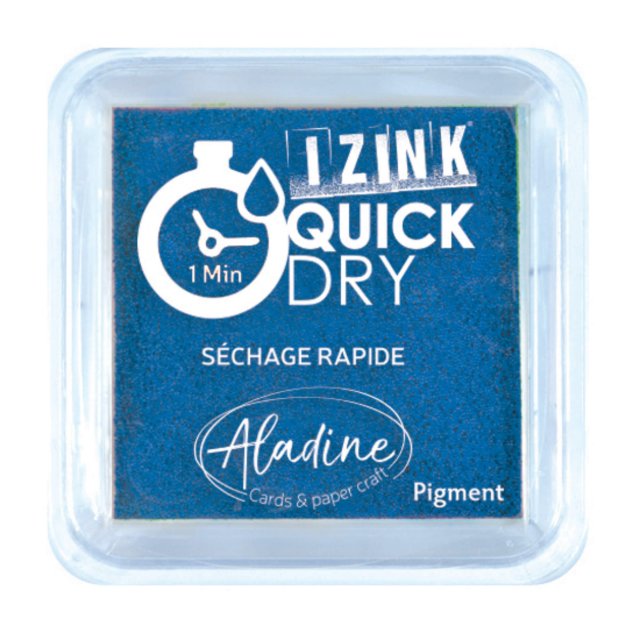 Izink Aladine Izink Quick Dry Inkpad Navy Blue