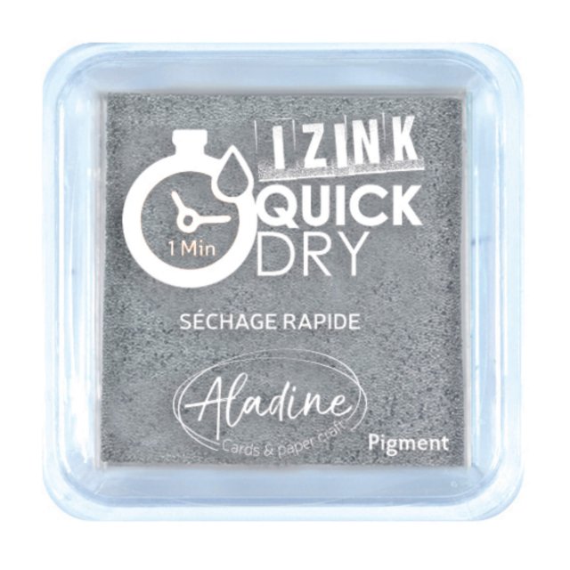 Izink Aladine Izink Quick Dry Inkpad Silver