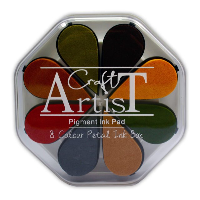 Craft Artist Craft Artist Pigment Ink Petals Autumn | Set of 8