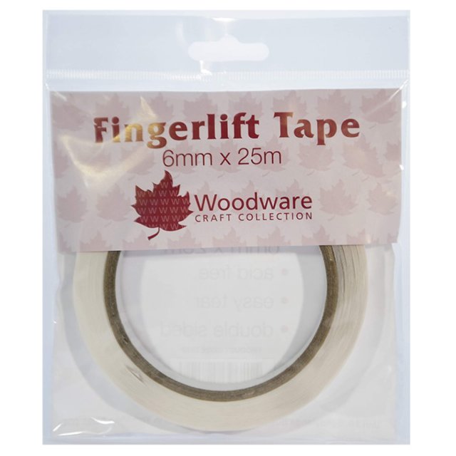 Woodware Woodware Fingerlift Tape 6/12mm | 25m