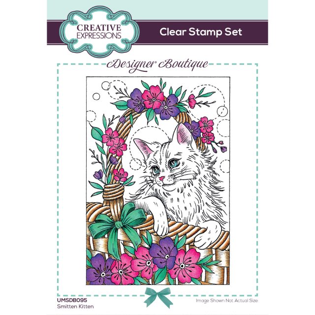Designer Boutique Creative Expressions Designer Boutique Collection Clear Stamp Smitten Kitten