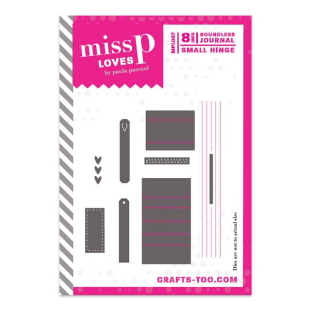 Miss P Loves Miss P Loves Die Set Boundless Journal Small Hinge | Set of 8
