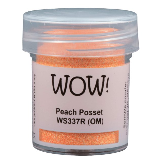 Wow Embossing Powders Wow Embossing Glitter Peach Posset | 15ml