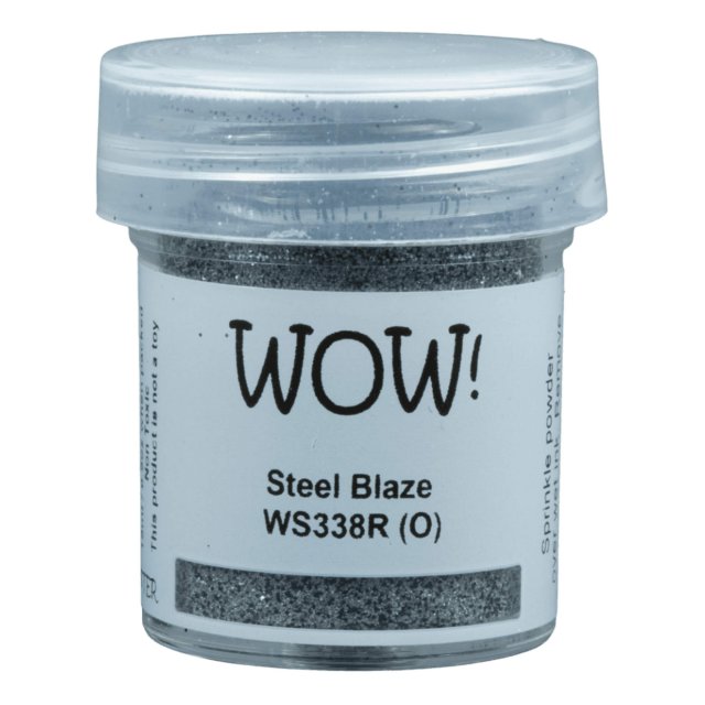 Wow Embossing Powders Wow Embossing Glitter Steel Blaze | 15ml